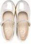 Gallucci Kids Ballerina pumps met drukknopen Goud - Thumbnail 3