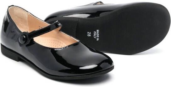 Gallucci Kids Ballerina pumps Zwart