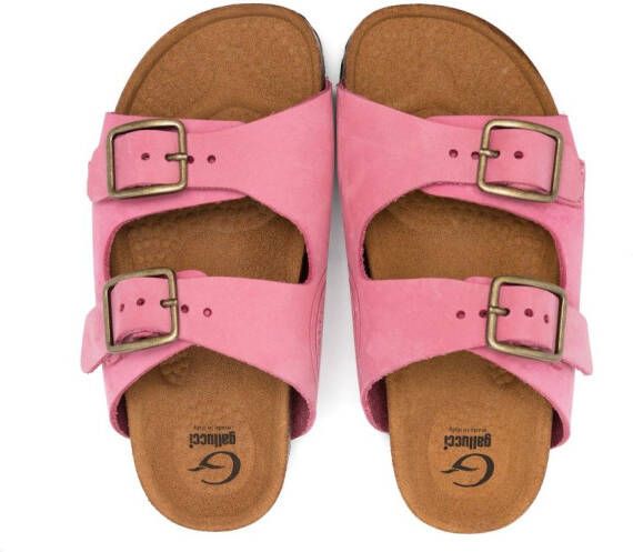 Gallucci Kids Sandalen met gesp Roze