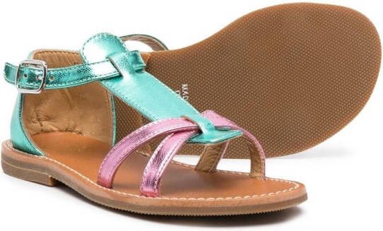 Gallucci Kids Leren sandalen Roze