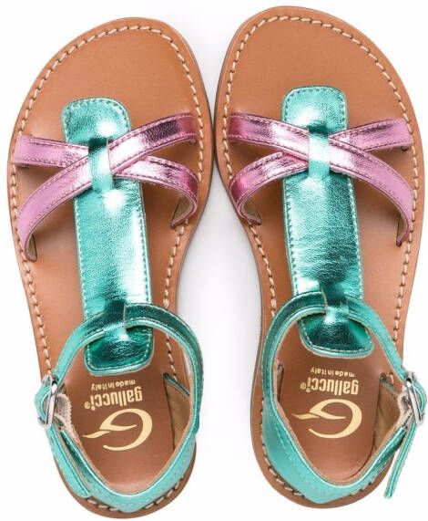 Gallucci Kids Leren sandalen Roze