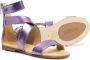 Gallucci Kids Metallic sandalen Paars - Thumbnail 2