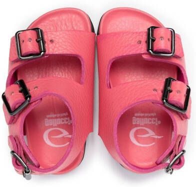 Gallucci Kids Sandalen met leren bandje Roze