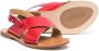 Gallucci Kids Tweekleurige sandalen Rood - Thumbnail 2