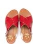 Gallucci Kids Tweekleurige sandalen Rood - Thumbnail 3