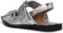 GANNI Metallic ballerina's Zilver - Thumbnail 3