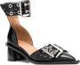 GANNI 7 mm pumps met gespdetail Zwart - Thumbnail 2