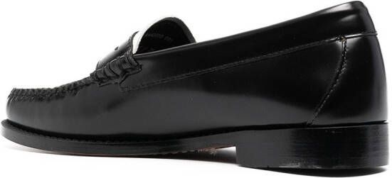 G.H. Bass & Co. Loafers met colourblocking Zwart
