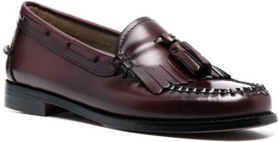 G.H. Bass & Co. Weejuns Esther Kiltie loafers Rood