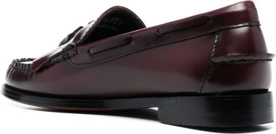 G.H. Bass & Co. Weejuns Esther Kiltie loafers Rood