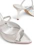 GIABORGHINI Aimeline leren sandalen Zilver - Thumbnail 5