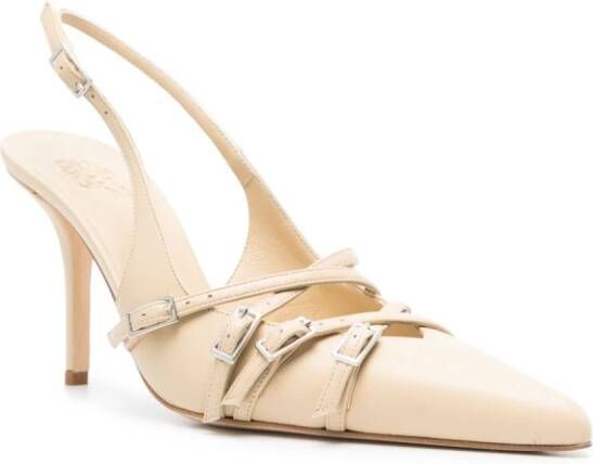 GIABORGHINI Phoebe 85 mm pumps Beige