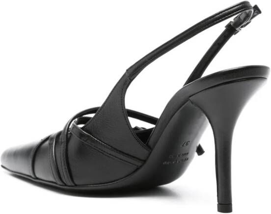 GIABORGHINI Phoebe 85 mm pumps Zwart