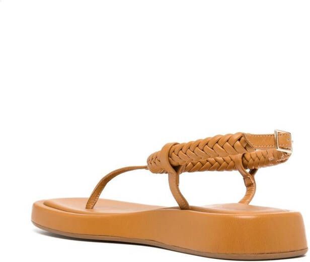 GIABORGHINI x Rosie Huntington-Whiteley sandalen Bruin