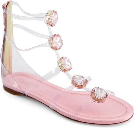 Giambattista Valli Diamond Clash sandalen Roze