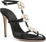 Giambattista Valli Sandalen verfraaid met imitatieparels Zwart - Thumbnail 2