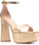 Gianvito Rossi Sandalen met plateauzool Goud - Thumbnail 2