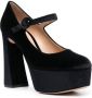 Gianvito Rossi Pumps met plateauzool Zwart - Thumbnail 2