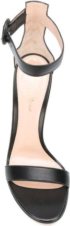 Gianvito Rossi ankle strap sandals Zwart