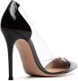 Gianvito Rossi black and transparent plexi 105 PVC pumps Zwart - Thumbnail 4