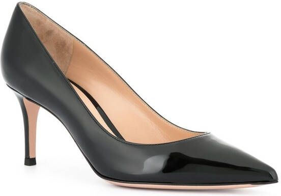 Gianvito Rossi Classic Pumps met puntige neus Zwart