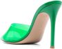 Gianvito Rossi Elle doorzichtige sandalen Groen - Thumbnail 3