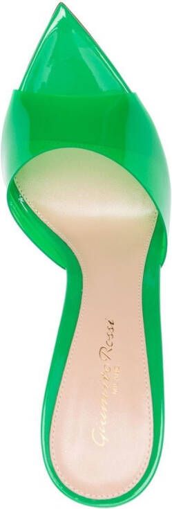 Gianvito Rossi Elle doorzichtige sandalen Groen