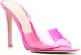 Gianvito Rossi Elle doorzichtige sandalen Roze - Thumbnail 2