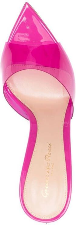 Gianvito Rossi Elle doorzichtige sandalen Roze