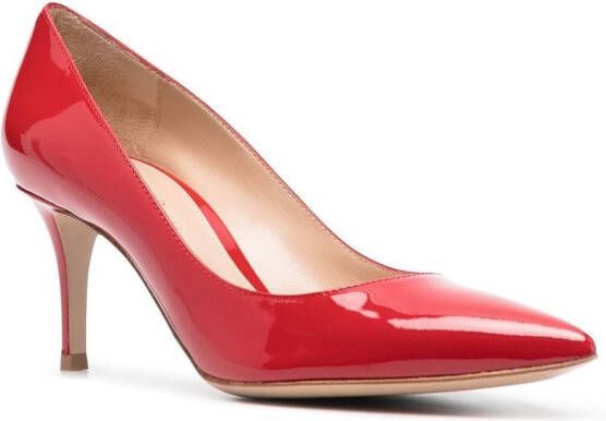 Gianvito Rossi Gianvito lakleren pumps Rood