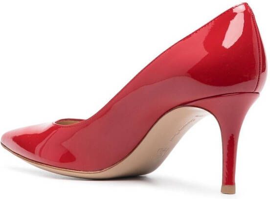 Gianvito Rossi Gianvito lakleren pumps Rood