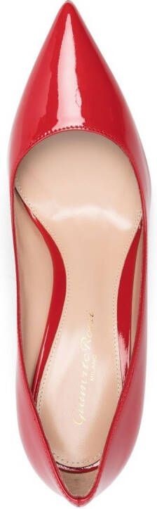 Gianvito Rossi Gianvito lakleren pumps Rood