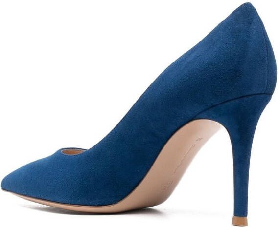 Gianvito Rossi Gianvito pumps met puntige neus Blauw