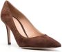 Gianvito Rossi Gianvito suède pumps Bruin - Thumbnail 2