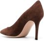 Gianvito Rossi Gianvito suède pumps Bruin - Thumbnail 3