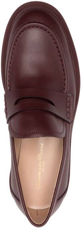 Gianvito Rossi Harris penny loafers Rood