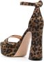 Gianvito Rossi Holly sandalen met luipaardprint Bruin - Thumbnail 3