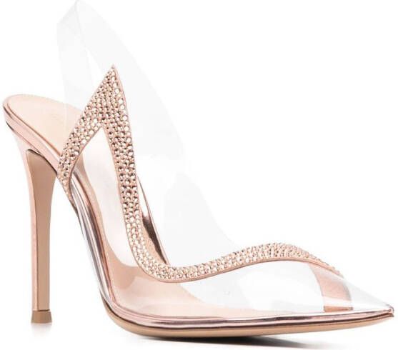 Gianvito Rossi Hortensia stiletto hak Roze