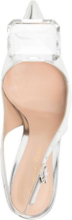 Gianvito Rossi Jaipur slingback pumps Zilver