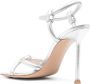 Gianvito Rossi Juno 110 leren sandalen Zilver - Thumbnail 3