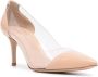 Gianvito Rossi 70 mm Plexi pumps Beige - Thumbnail 2