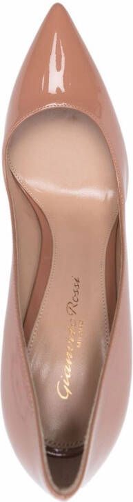 Gianvito Rossi Lakleren pumps Beige