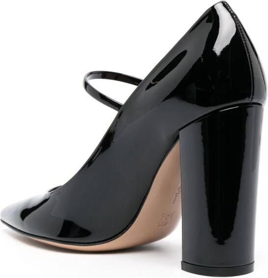 Gianvito Rossi Leren pumps Zwart