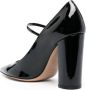 Gianvito Rossi Leren pumps Zwart - Thumbnail 3