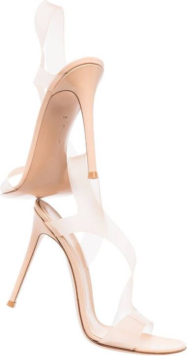 Gianvito Rossi 105 mm Metropolis sandalen Beige