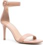 Gianvito Rossi Portofino leren sandalen Roze - Thumbnail 2