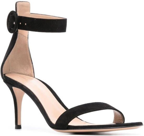 Gianvito Rossi Portofino sandalen Zwart