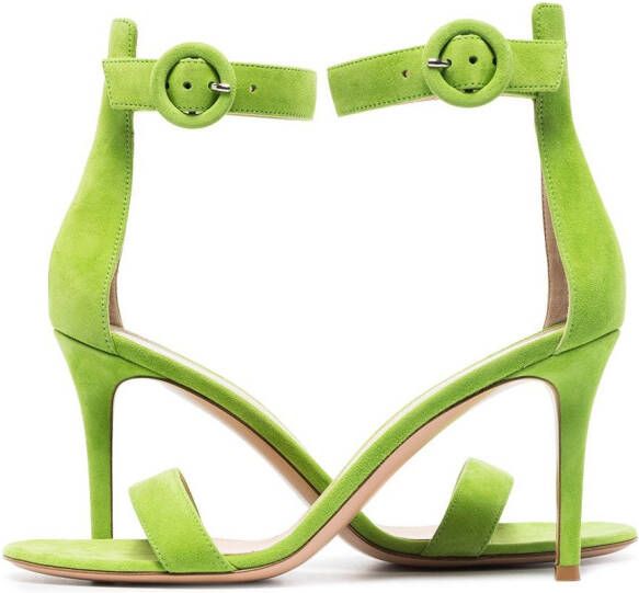 Gianvito Rossi Portofino sandalen Groen