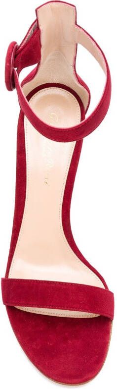 Gianvito Rossi Portofino sandalen Rood