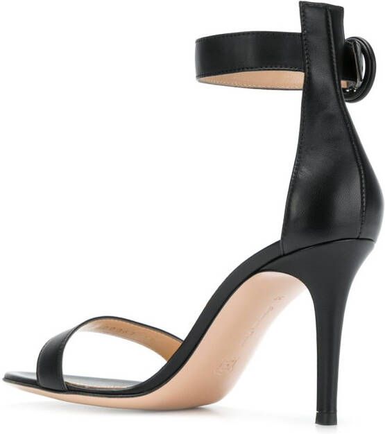 Gianvito Rossi Portofino sandalen Zwart